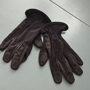 Women's Black Gloves For Wrafting Size 8